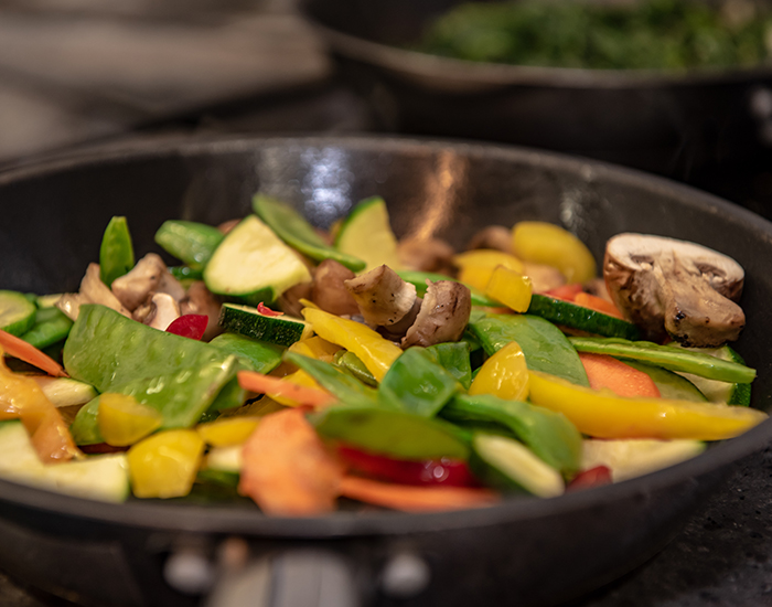 Butcher's menu vegetables